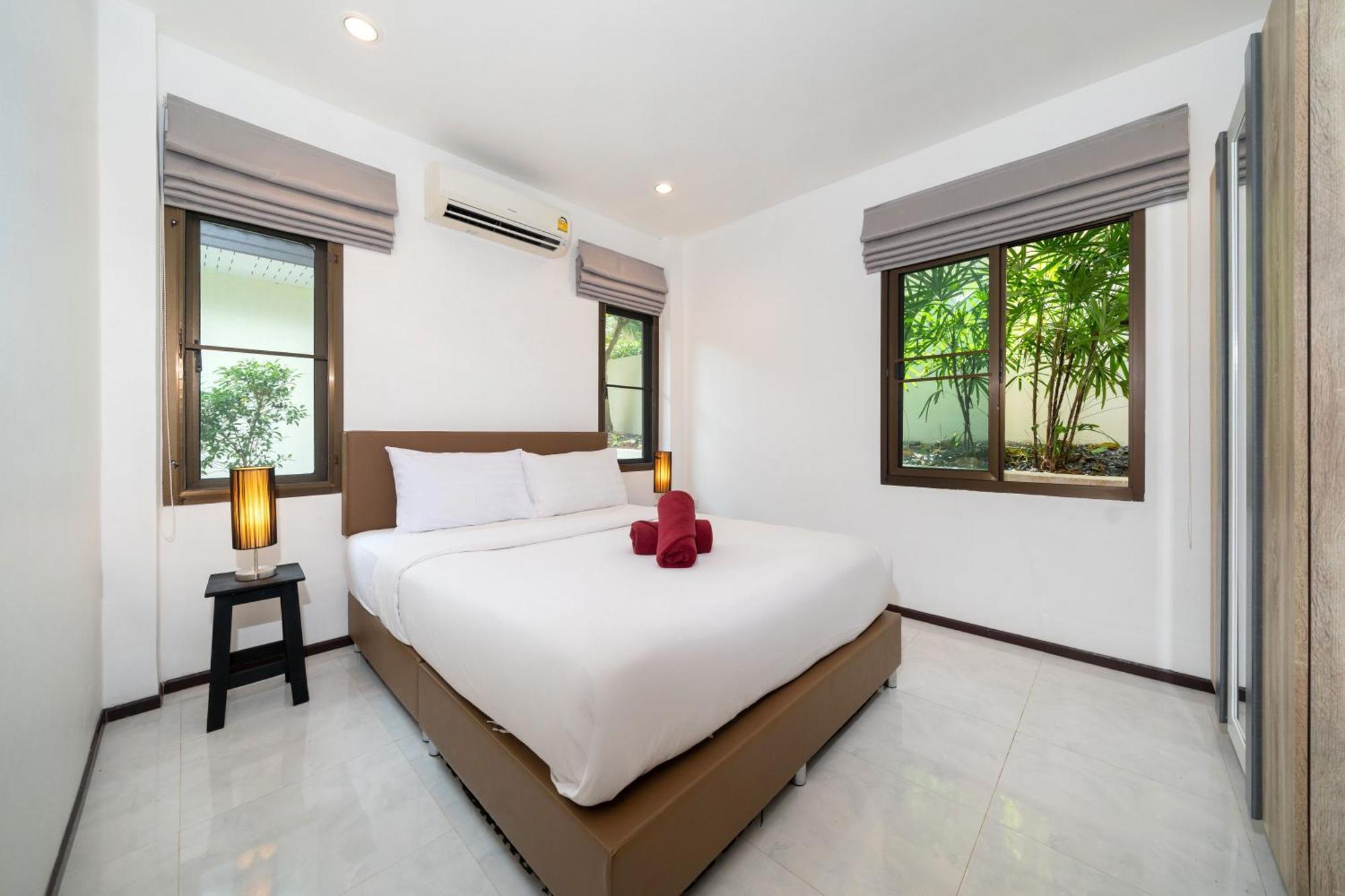 Oxavia Garden Oasis In Nai Harn - Your Private Tropical Garden With 3 Cabins And Jacuzzi Rawai Bagian luar foto