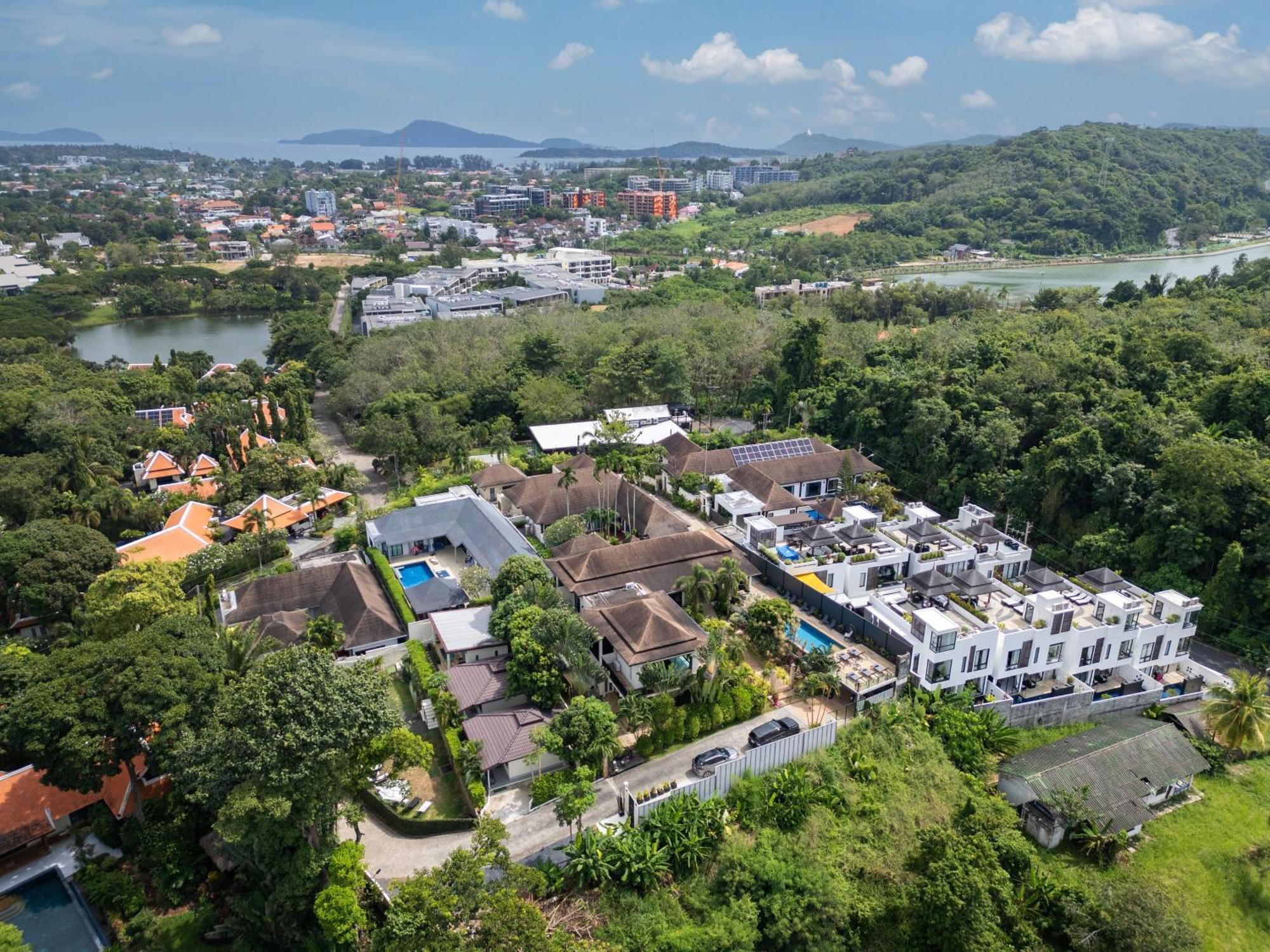 Oxavia Garden Oasis In Nai Harn - Your Private Tropical Garden With 3 Cabins And Jacuzzi Rawai Bagian luar foto